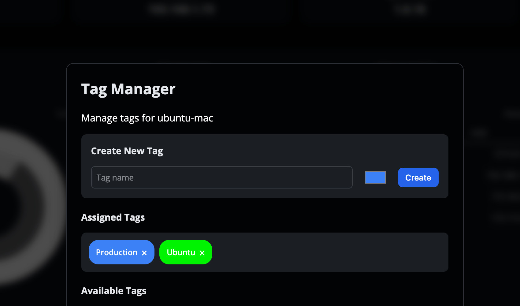 Tags and smart grouping